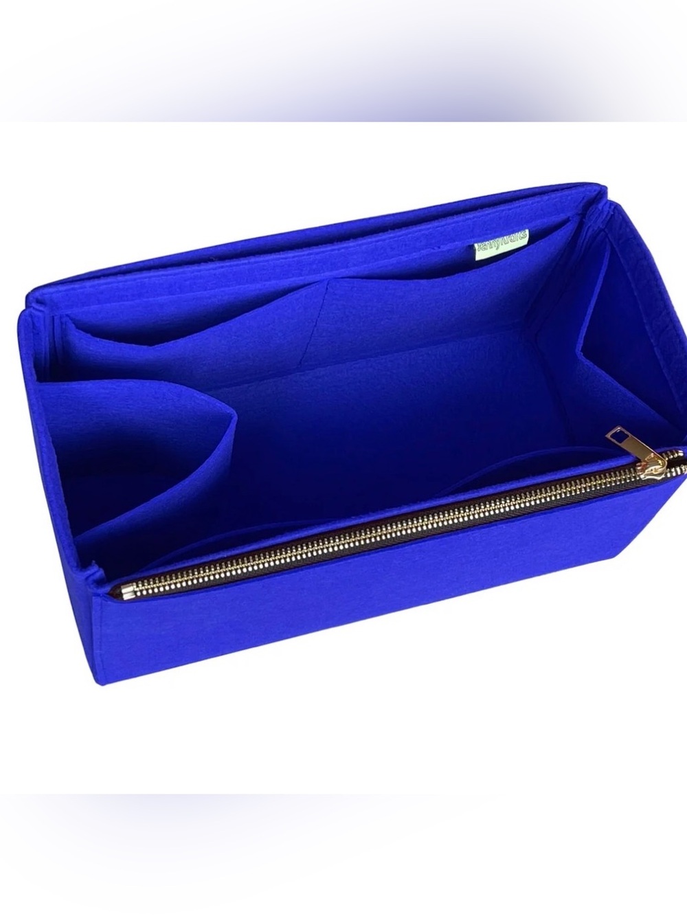 Royal Blue Felt Bag Organizer Insert